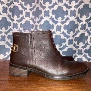 Flexi Boots Brown and Gold